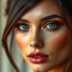 Makijaż dla brunetek o zielonych oczach – jak podkreślić urodę?