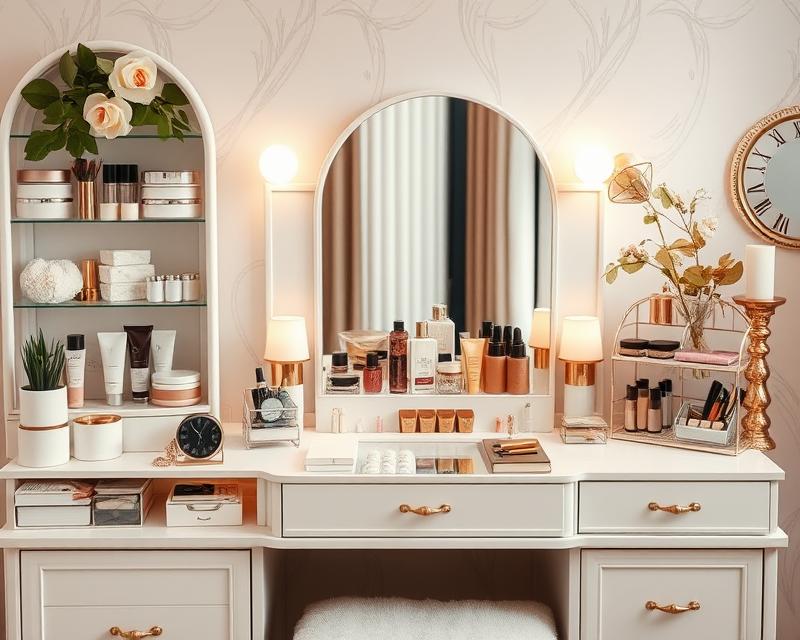 Jak zorganizować toaletkę: Praktyczne porady i inspiracje