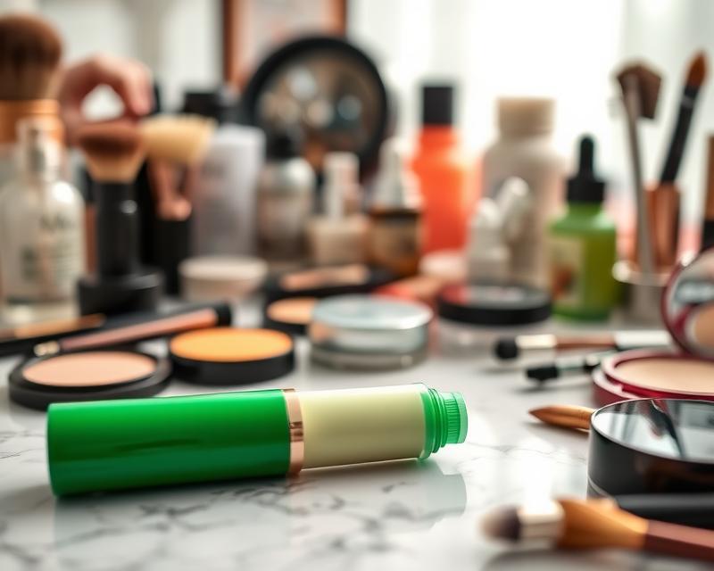 Zielony korektor: Jak skutecznie ukryć zaczerwienienia cery?