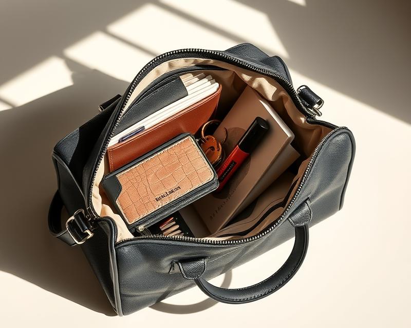 Co nosić w torebce? Niezbędne przedmioty i organizacja