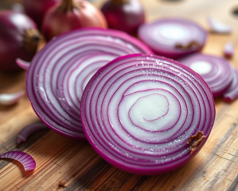 Czerwona cebula – zdrowotne właściwości i zastosowanie w diecie