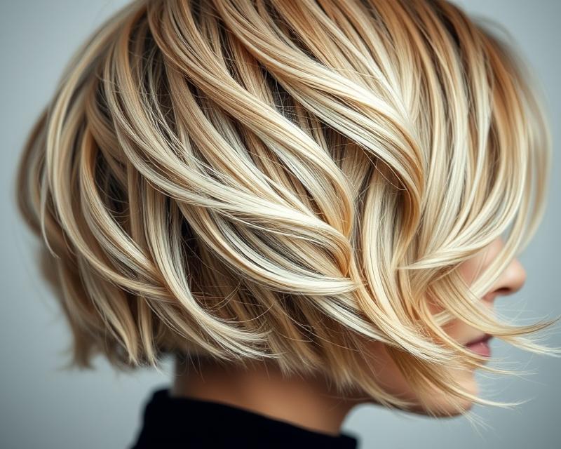 Połamane fale na krótkich włosach – trendy i stylizacja krok po kroku