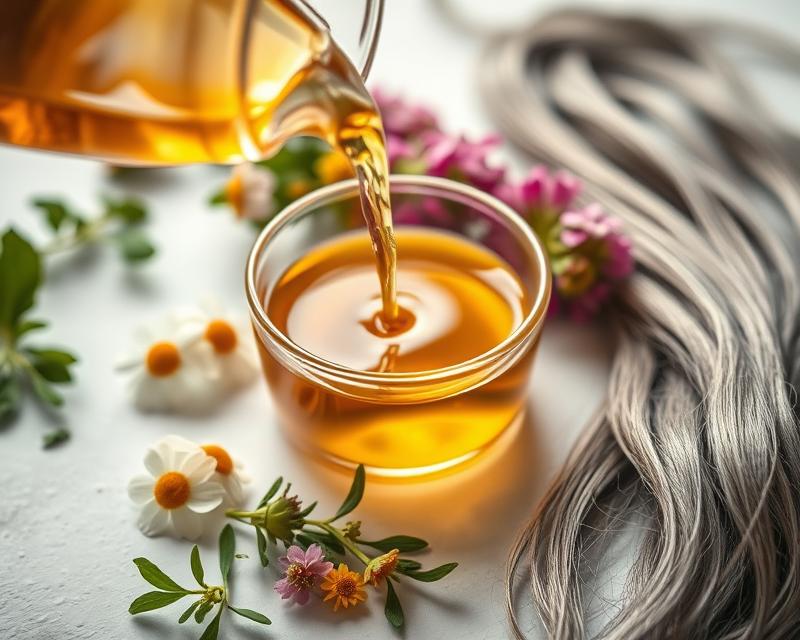 Naturalne metody przyciemniania siwych włosów: sprawdź skuteczne płukanki