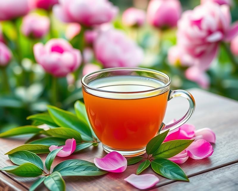 Herbata z piwonii – zdrowotne właściwości, zastosowanie i smak