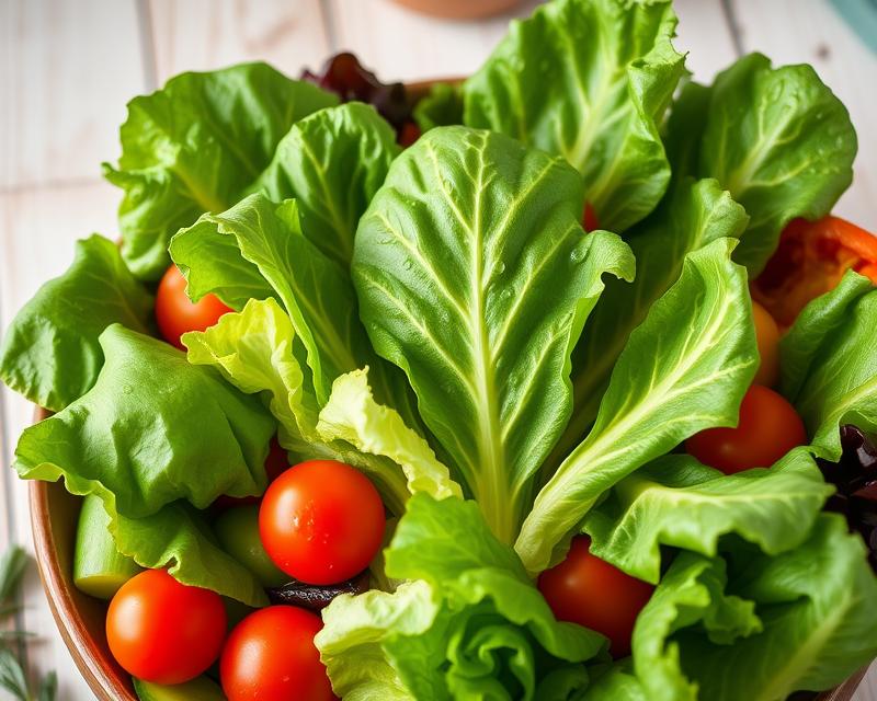 Właściwości zdrowotne sałaty rzymskiej: składniki odżywcze i korzyści