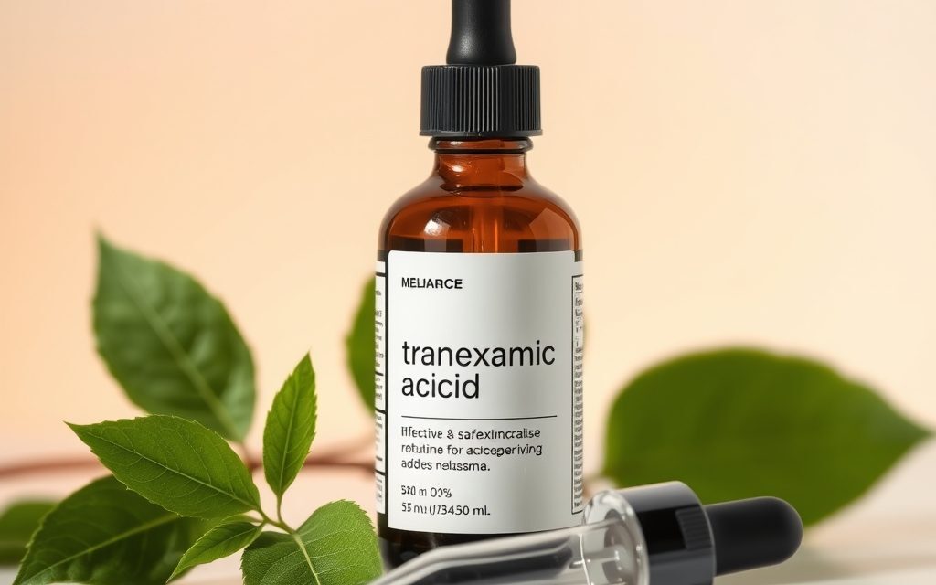 Kwas traneksamowy na melasmę: jak bezpiecznie stosować i wzmacniać efekty pielęgnacji przebarwień