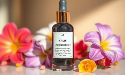Serum z kwasem traneksamowym: jak stosować i unikać podrażnień przy walce z przebarwieniami skóry